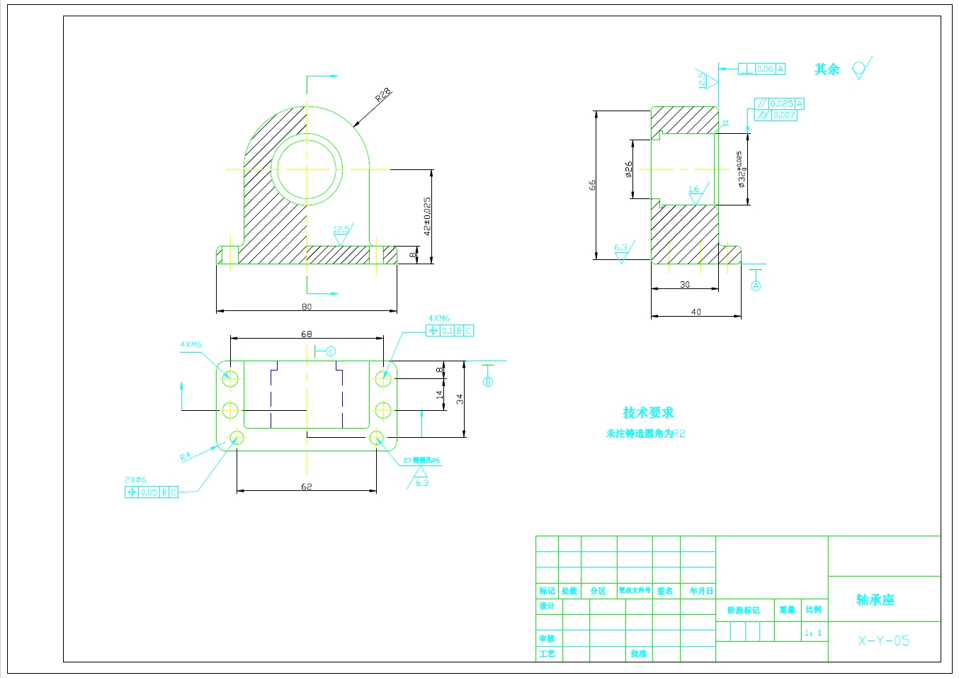 数控XY工作台机电设计+CAD+说明书