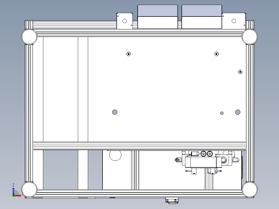 汽车零部件手动粘接毛毡工作台