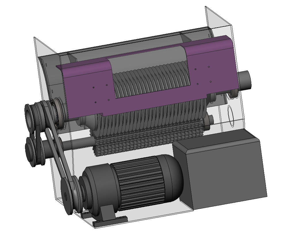 全自动果蔬切丁机设计+CAD+说明书