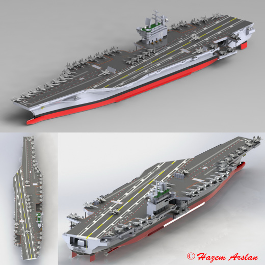 里根号航空母舰CVN-76航母缩略图