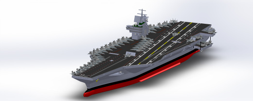 里根号航空母舰CVN-76航母缩略图