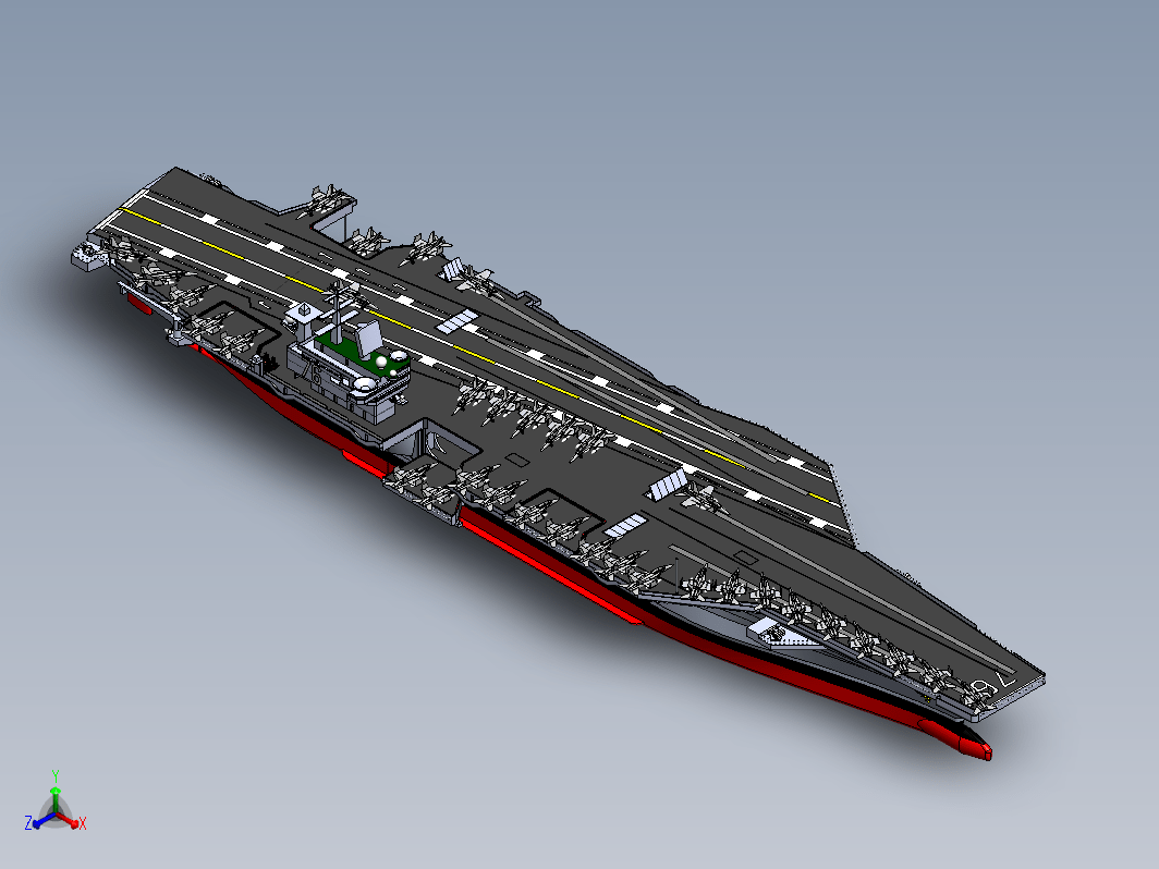 里根号航空母舰CVN-76航母