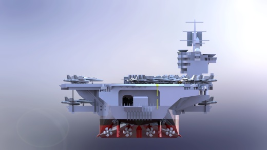 里根号航空母舰CVN-76航母缩略图