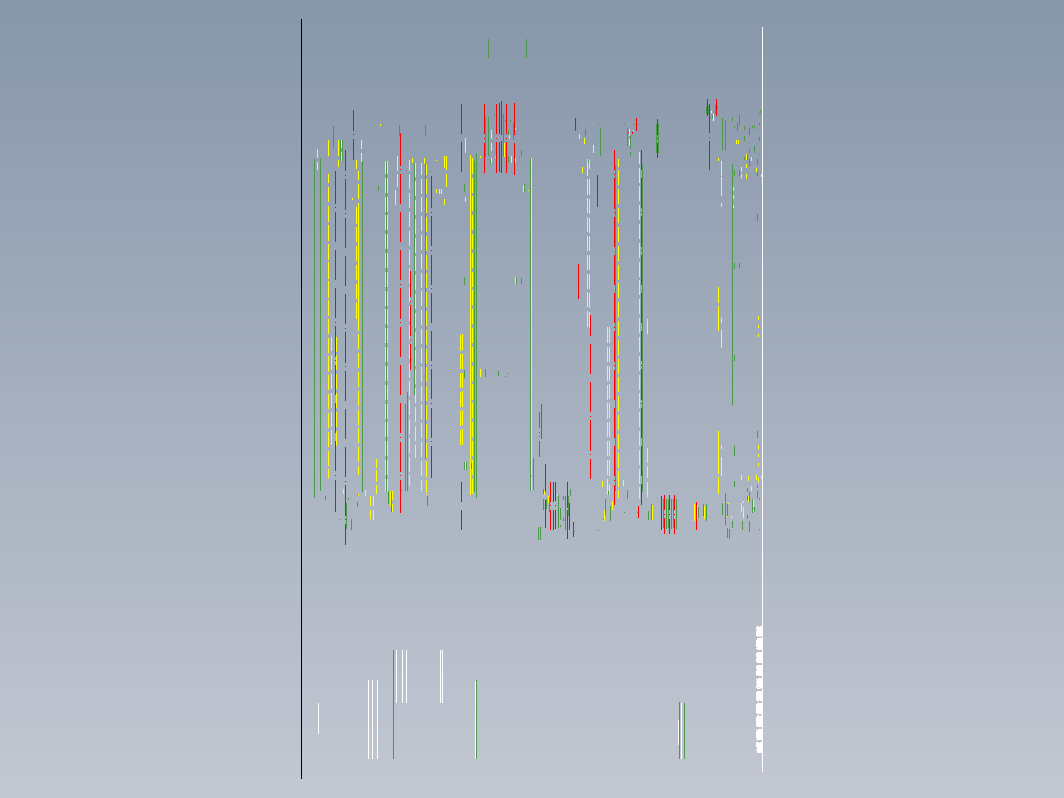 BAJ6105轻卡汽车散热器附带护风罩