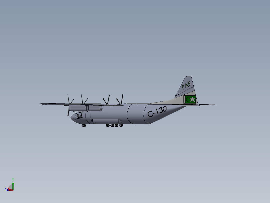 Lockheed C-130运输机