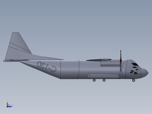 Lockheed C-130运输机缩略图