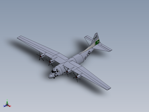 Lockheed C-130运输机缩略图