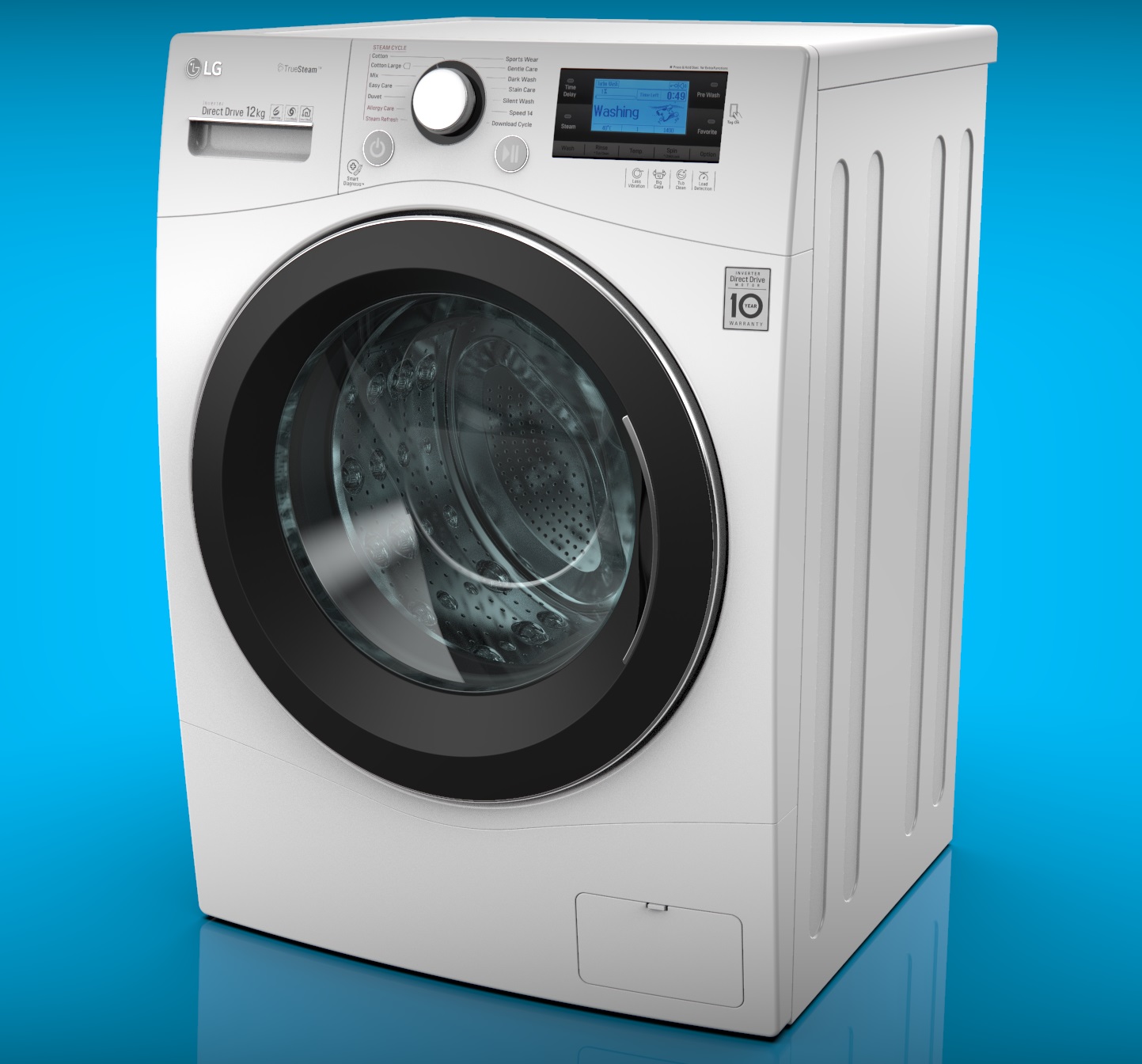 LG洗衣机钣金外壳