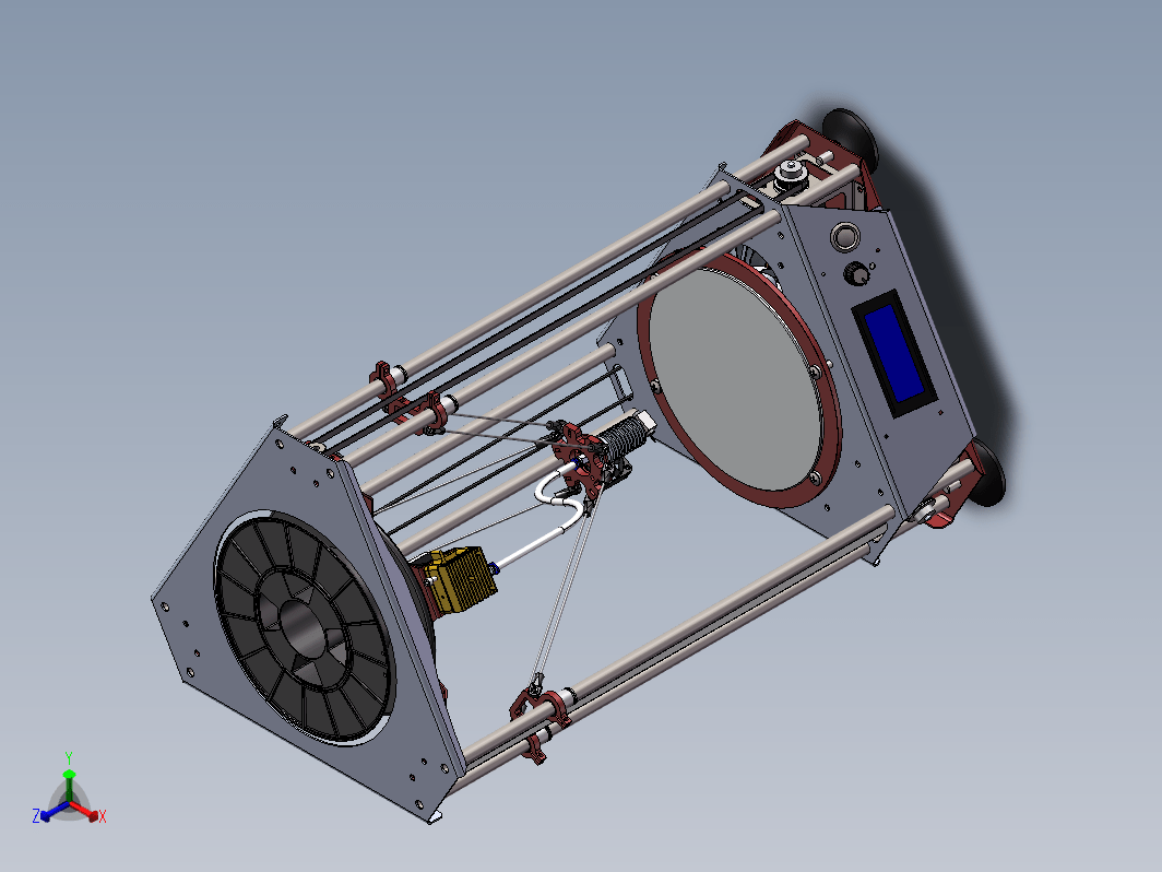 3D打印机CAD及三维SW+说明