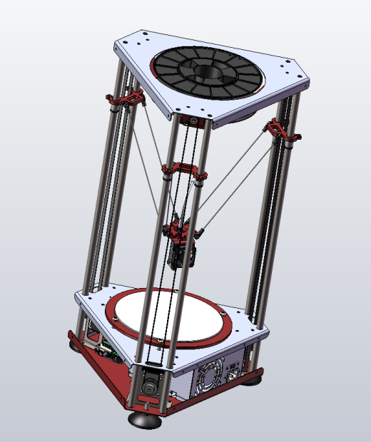 3D打印机CAD及三维SW+说明缩略图