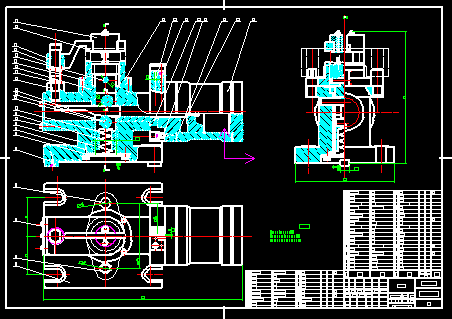 铣断夹具CAD+说明书