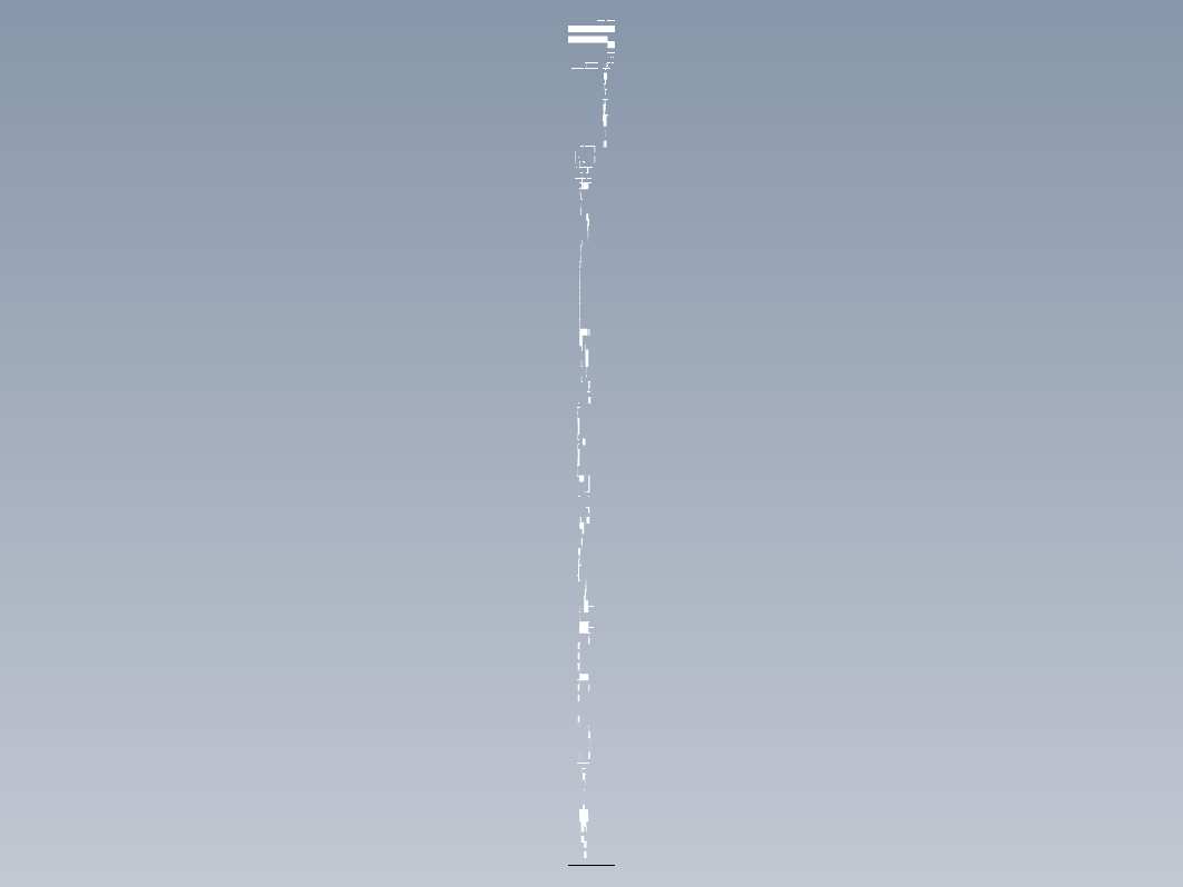 气化炉装配图