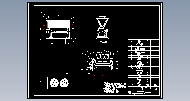 75kw空气源热泵热水器设计+CAD+说明