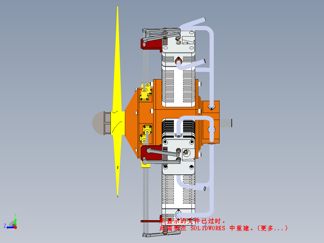 五缸星形发动机