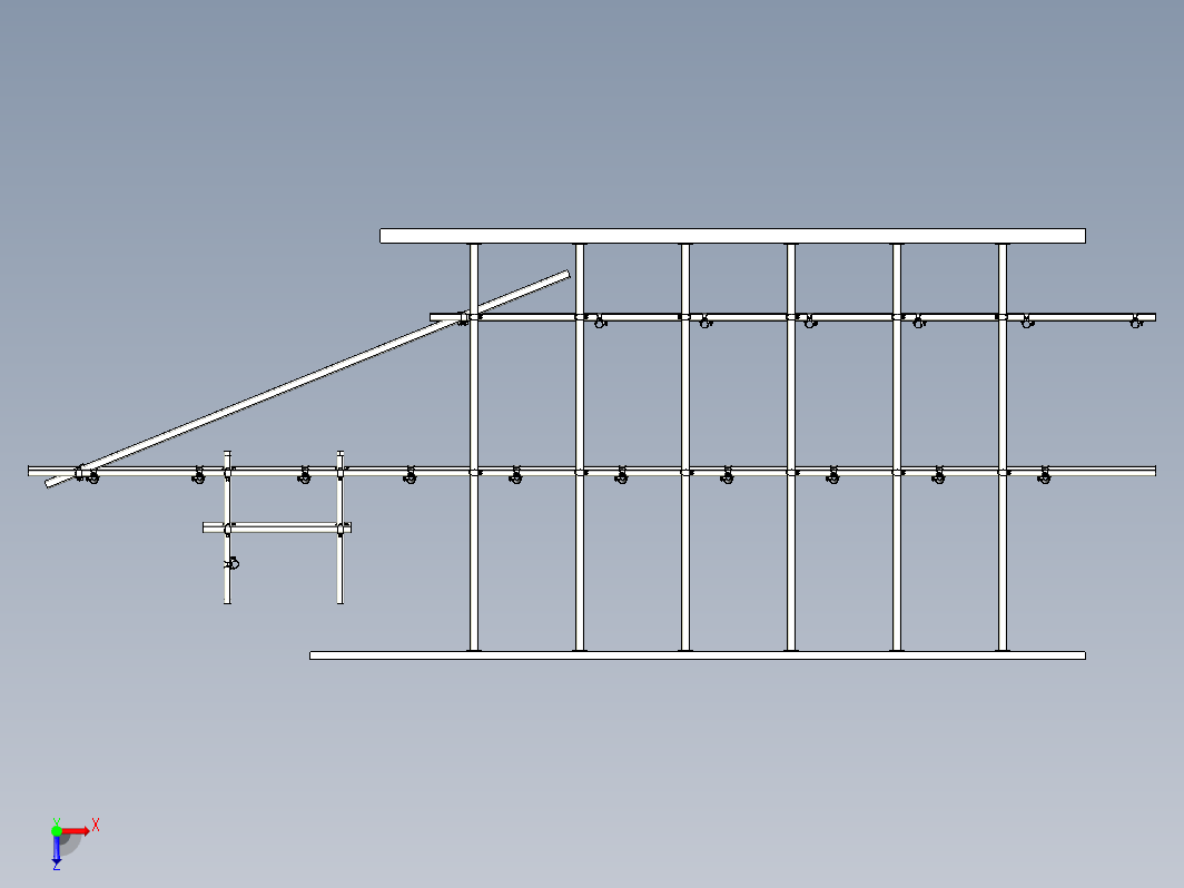 脚手架搭建3D