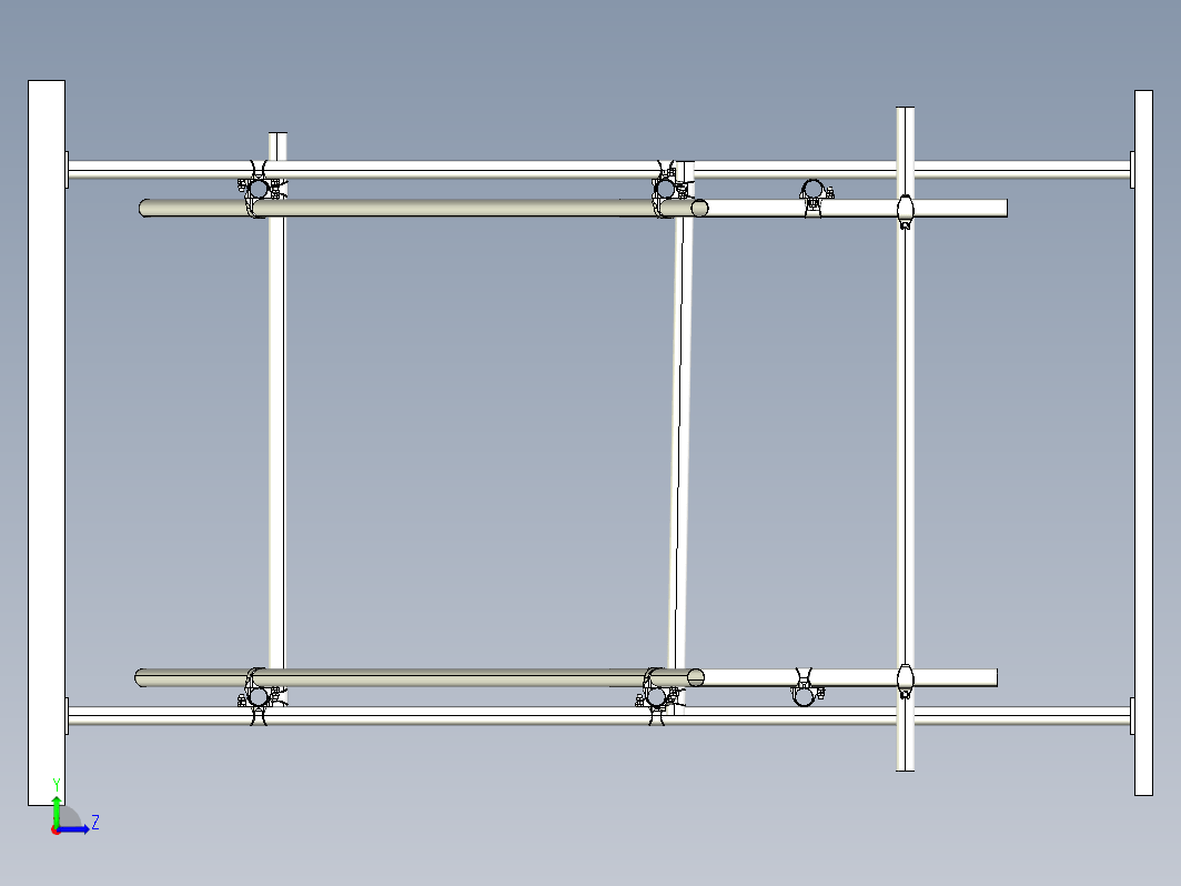 脚手架搭建3D