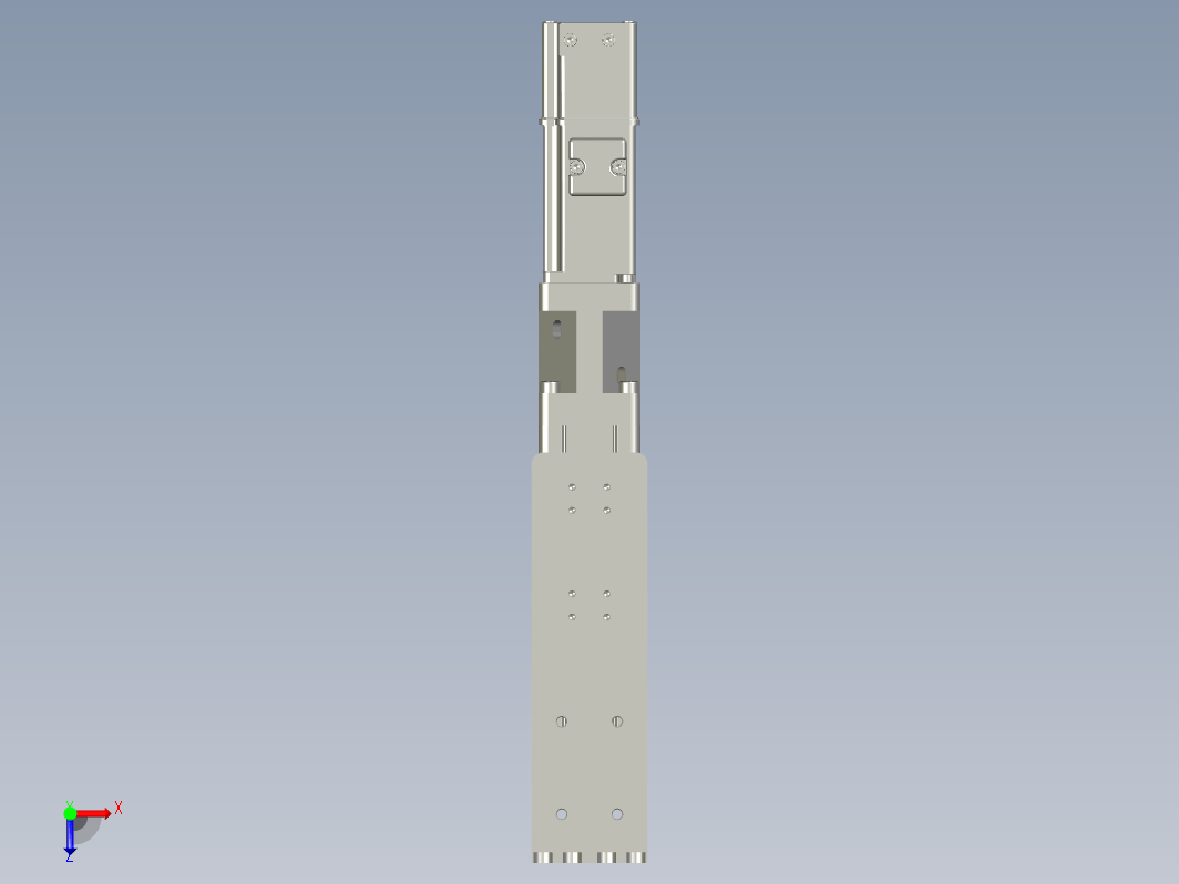 C25-50-1210-D-T100W-L紧凑型电动缸 导轨导向推杆 缸径25mm