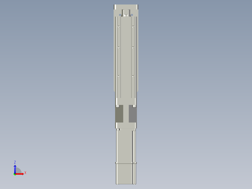 C25-50-1210-D-T100W-L紧凑型电动缸 导轨导向推杆 缸径25mm