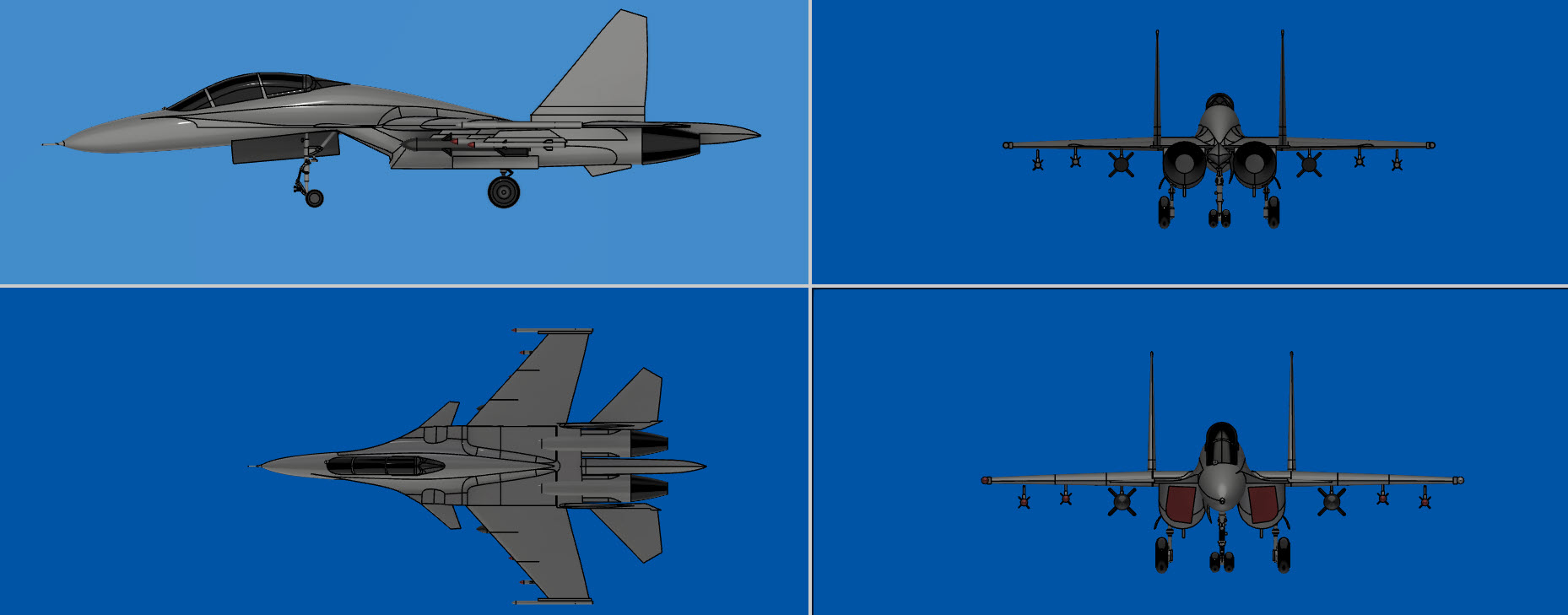 Sukhoi Su 30 MK.I战斗机