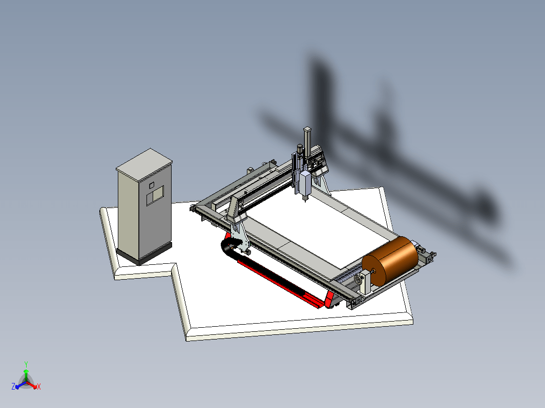 CNC Router 250-125数控机床