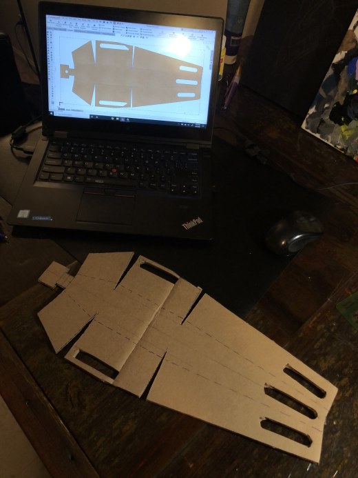 N87AJ纸板飞机模型缩略图