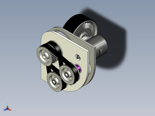 3 Motor Swerve电机转向机构缩略图