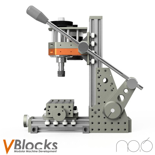VBlocks迷你钻床结构