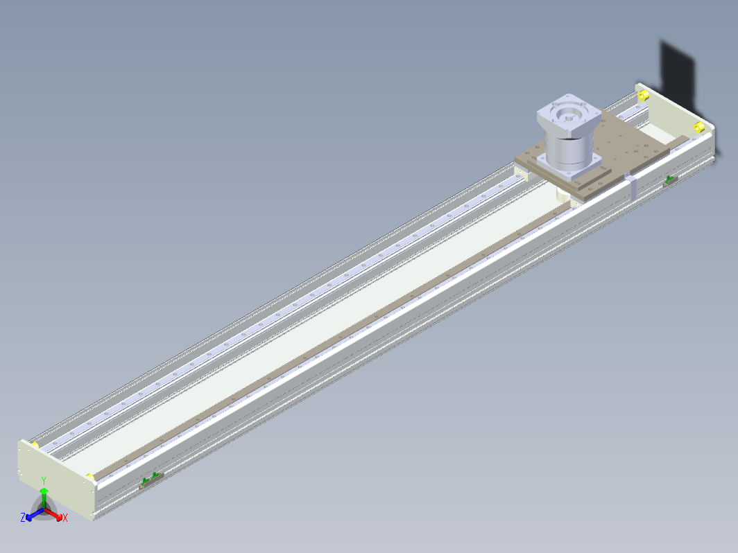 RDM270-1800齿轮齿条模组 负载400kg 大负载模组 RDM270齿轮齿条模组