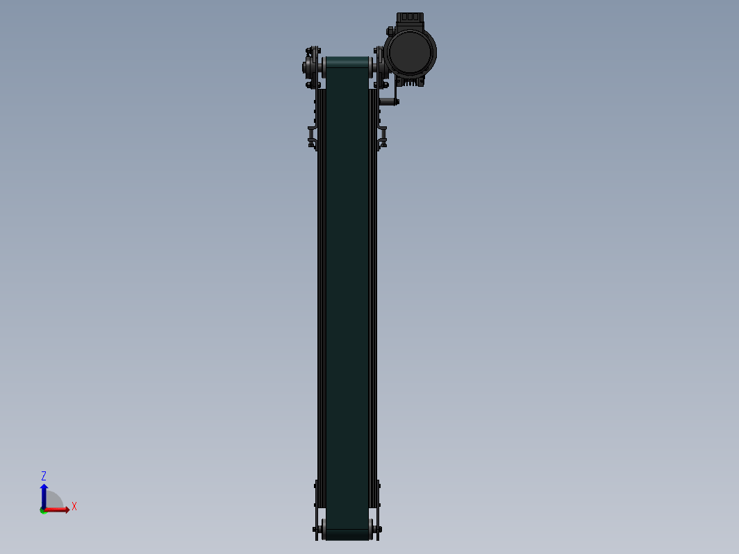 1.2米X0.11米带式输送机构