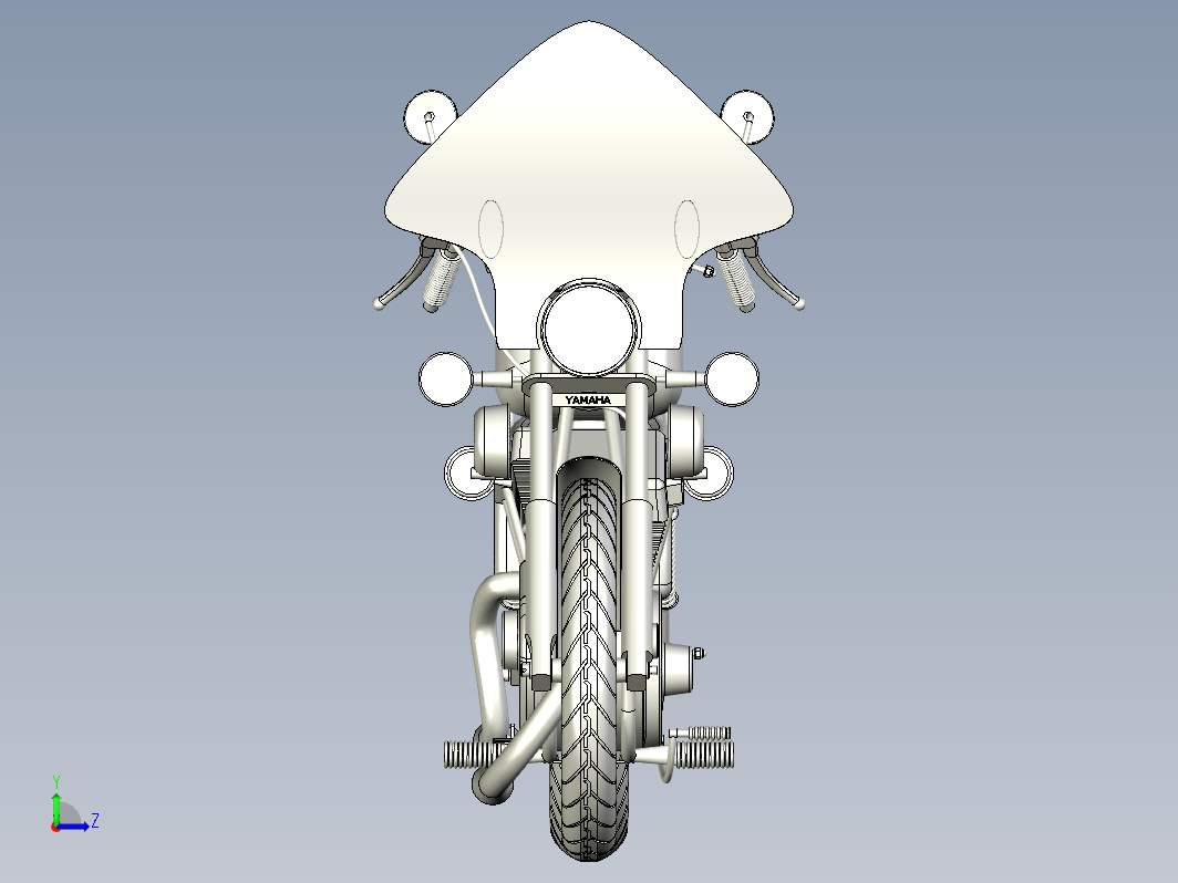 雅马哈 Virago250摩托车