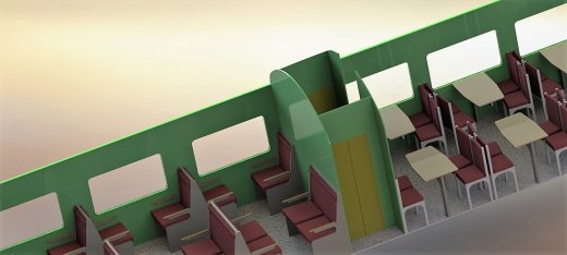 荷兰铁路欧洲快车模型3D图纸 Solidworks设计 附工程图缩略图