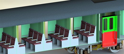 荷兰铁路欧洲快车模型3D图纸 Solidworks设计 附工程图缩略图
