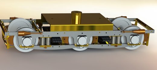 荷兰铁路欧洲快车模型3D图纸 Solidworks设计 附工程图缩略图