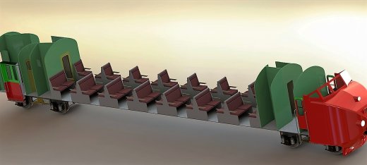 荷兰铁路欧洲快车模型3D图纸 Solidworks设计 附工程图缩略图
