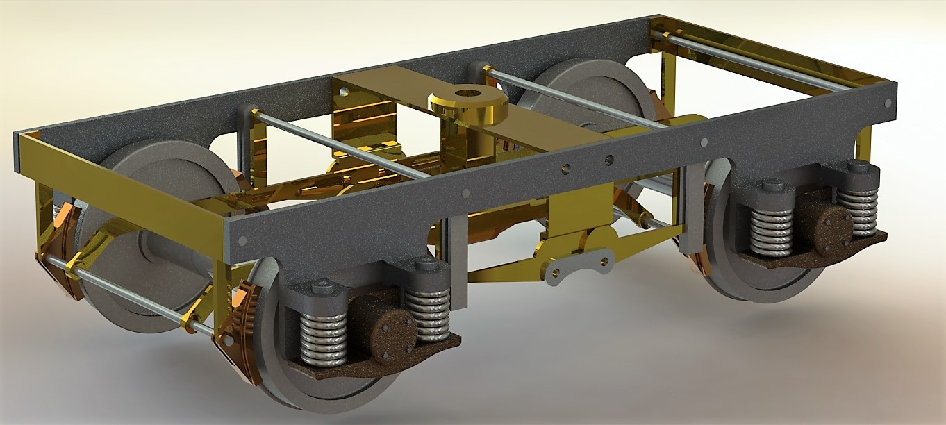 荷兰铁路欧洲快车模型3D图纸 Solidworks设计 附工程图