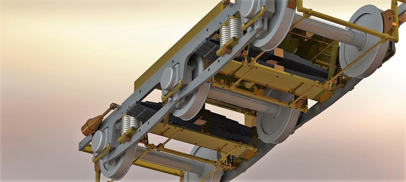 荷兰铁路欧洲快车模型3D图纸 Solidworks设计 附工程图