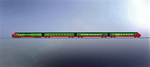 荷兰铁路欧洲快车模型3D图纸 Solidworks设计 附工程图缩略图
