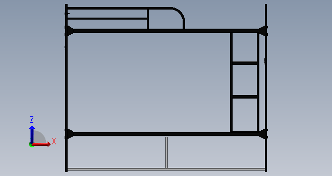 K9757-大学宿舍床