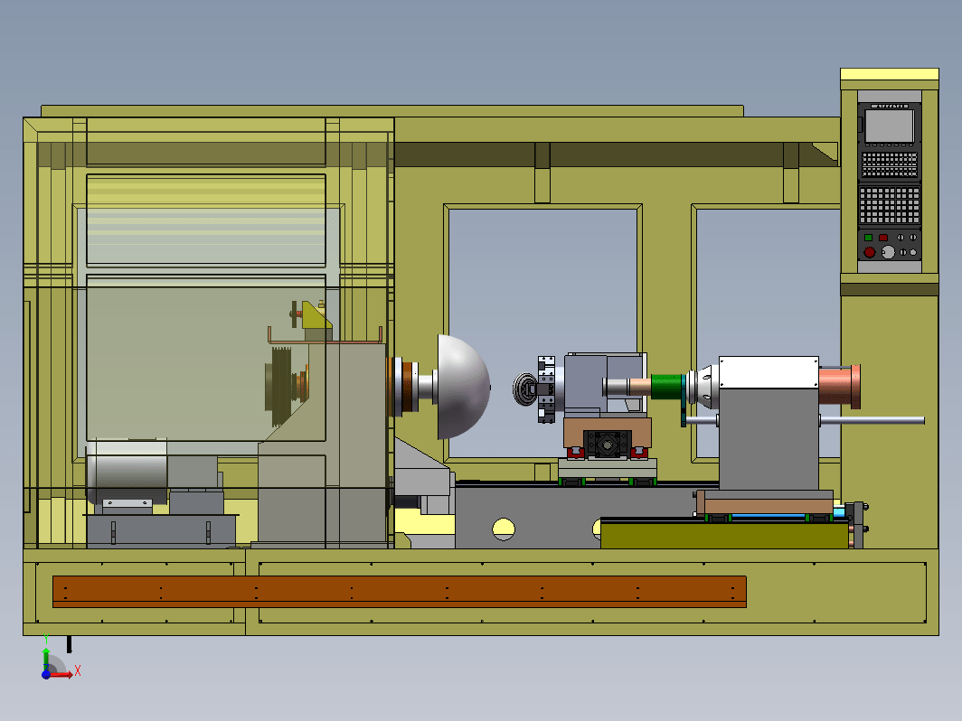 xyj-1250数控旋压机