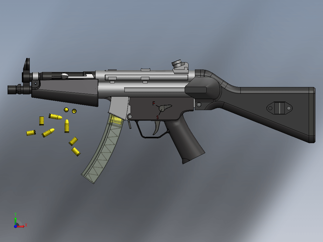 mp5冲锋枪