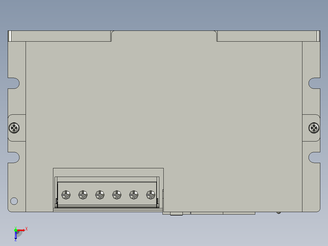 雷赛LD2-RS系列驱动器3D图纸