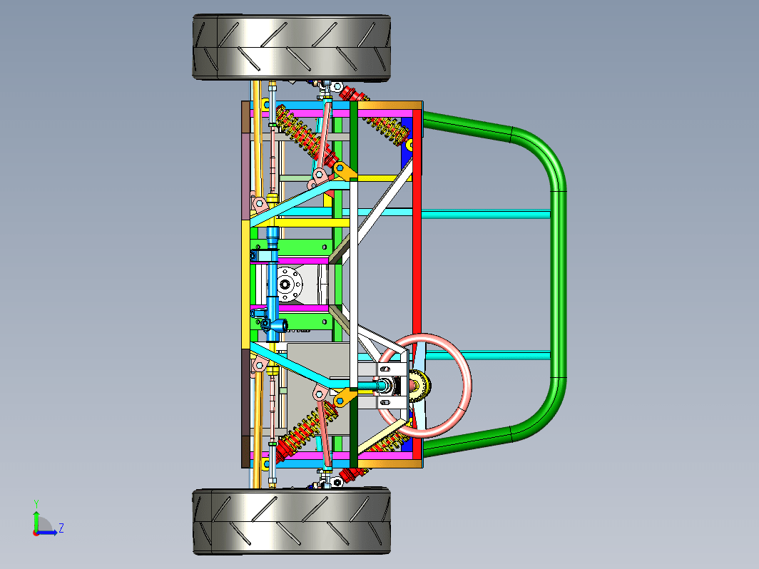 Haynes Roadster跑车框架