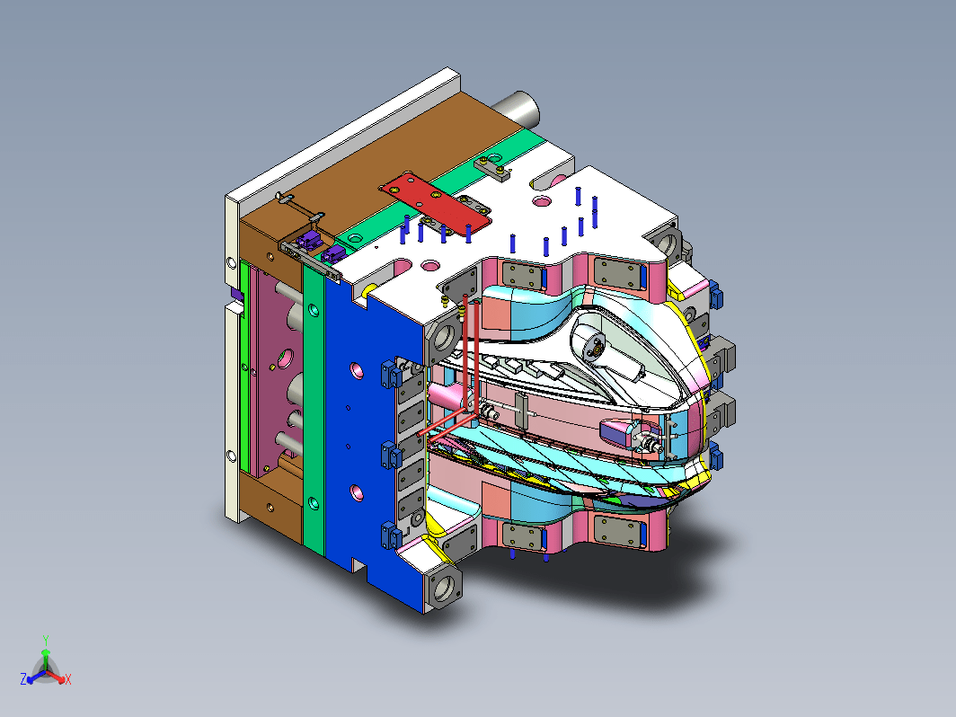 大型汽车模具A2