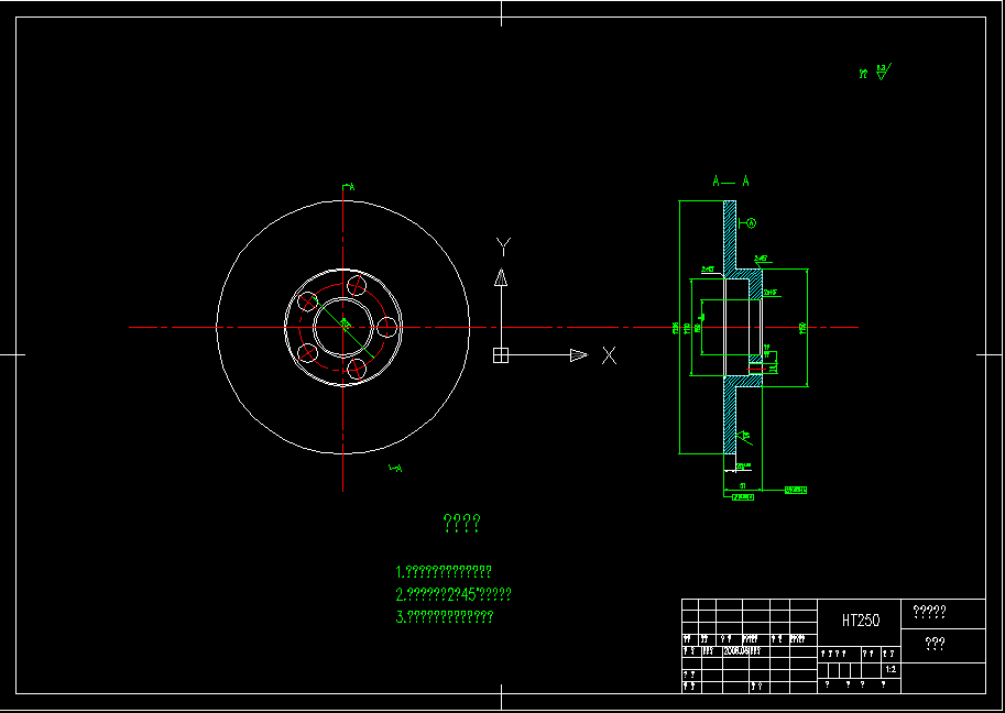 制动器毕业设计全套资料制动鼓零件图，制动主缸等CAD+说明书