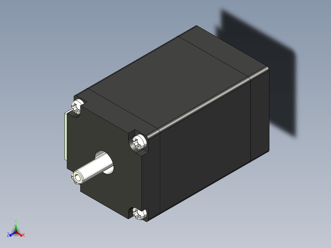 步进电机3D图28J1851-410B