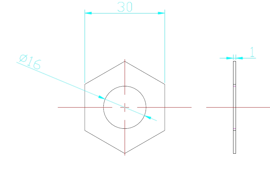 六角垫片冲压模设计+CAD+说明书