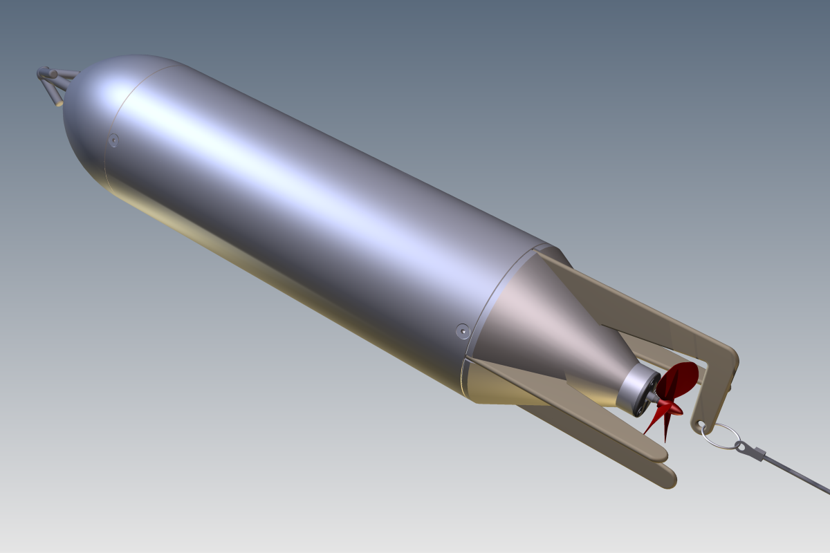 Torpedo 鱼LEI模型(含内部结构)