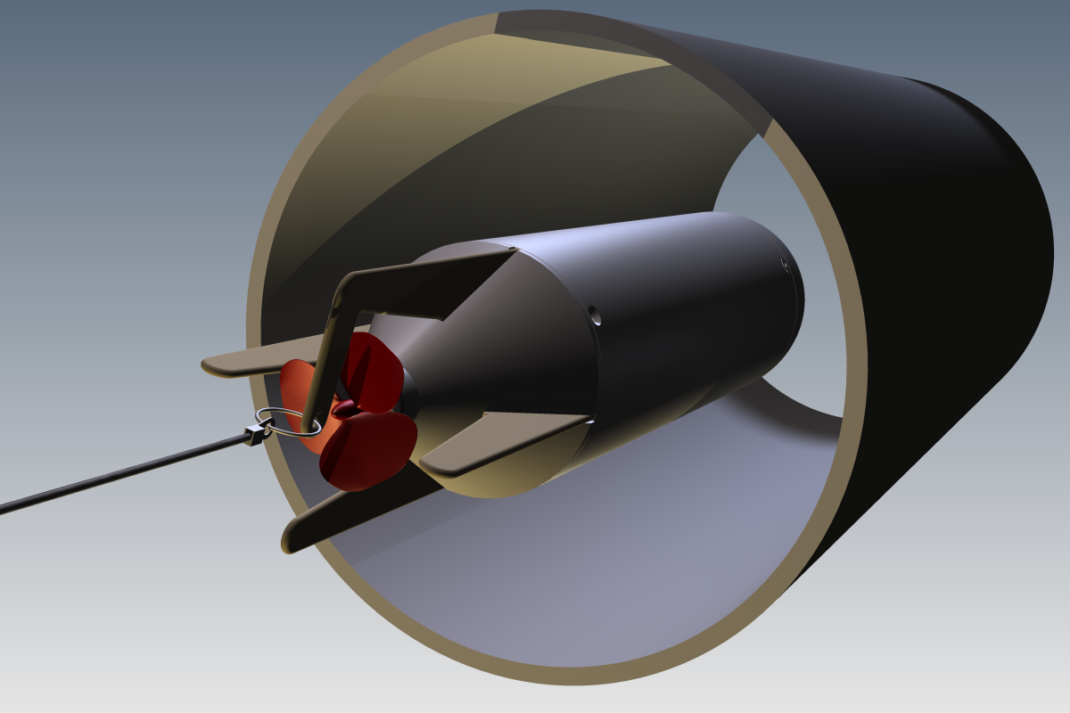 Torpedo 鱼LEI模型(含内部结构)