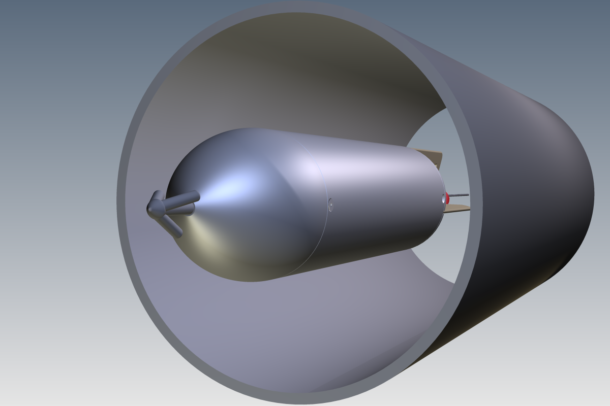 Torpedo 鱼LEI模型(含内部结构)