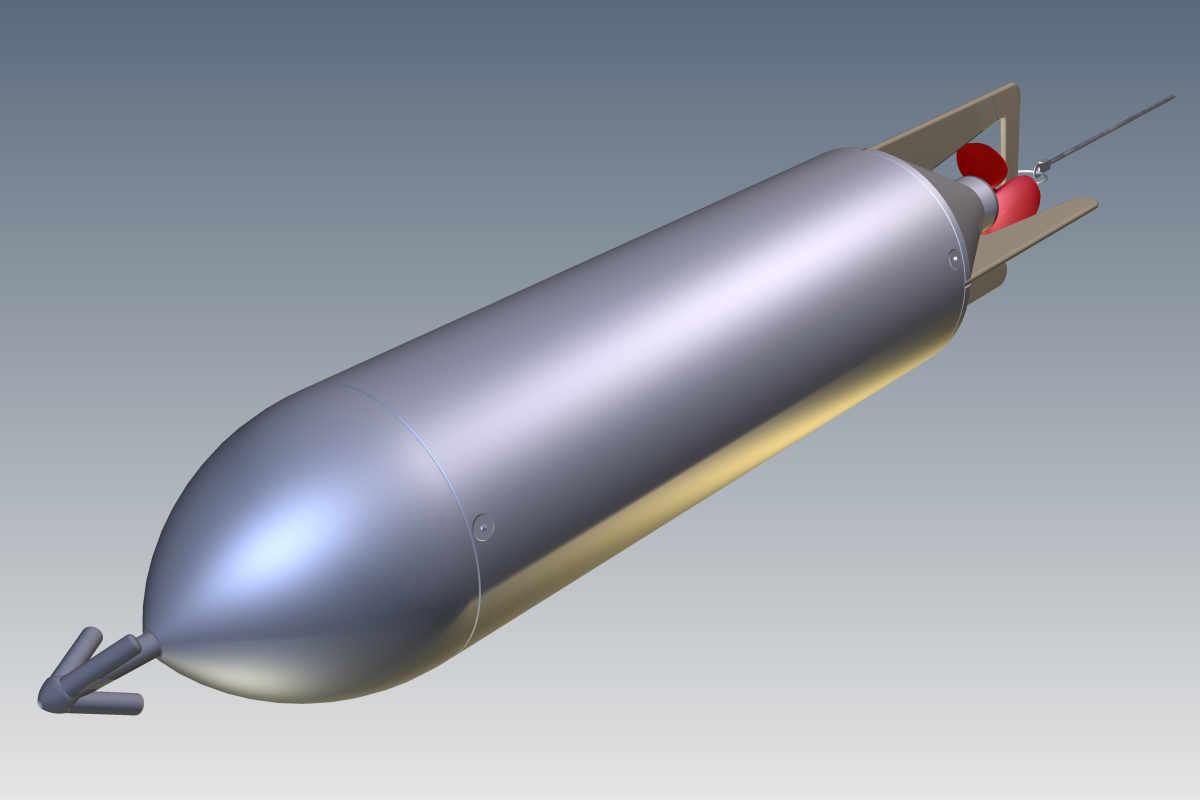 Torpedo 鱼LEI模型(含内部结构)